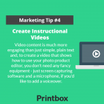 Create Instructional Videos