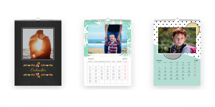 Professional photo calendar software offer multiple themes to choose from.